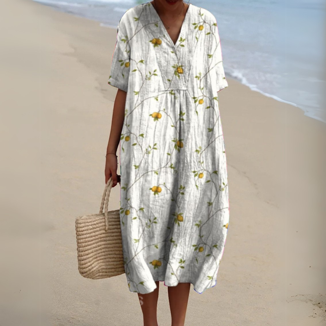 Nicole™ | Robe d'Été à Fleurs