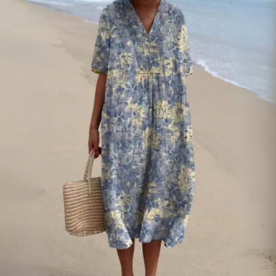 Nicole™ | Robe d'Été à Fleurs