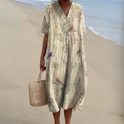 Nicole™ | Robe d'Été à Fleurs