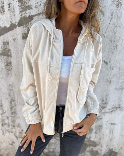 Isabella | Veste en Velours Côtelé