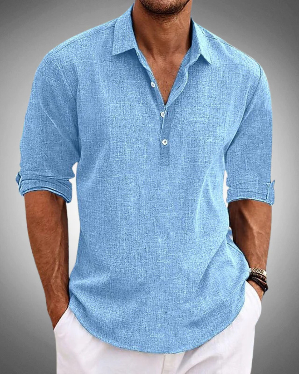 Gabriel™ | Chemise Klassique en Coton Sabbio