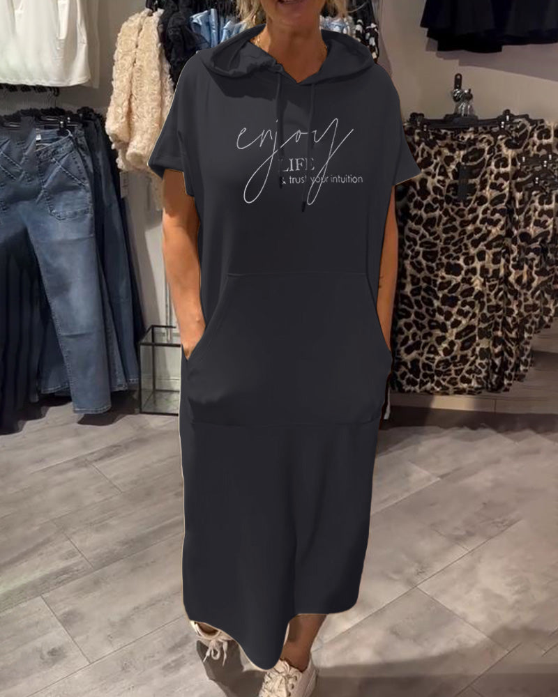 Léa™ | Robe à Capuche Décontractée