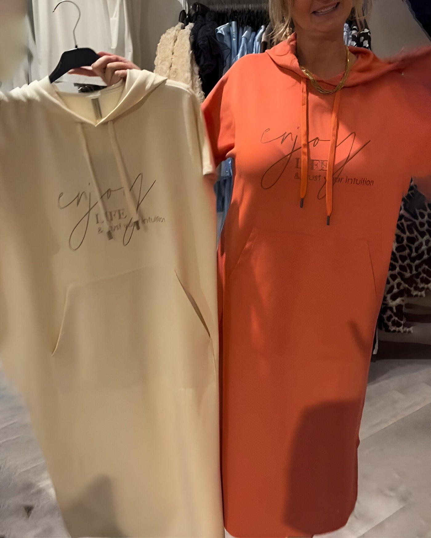 Léa™ | Robe à Capuche Décontractée