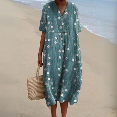 Nicole™ | Robe d'Été à Fleurs