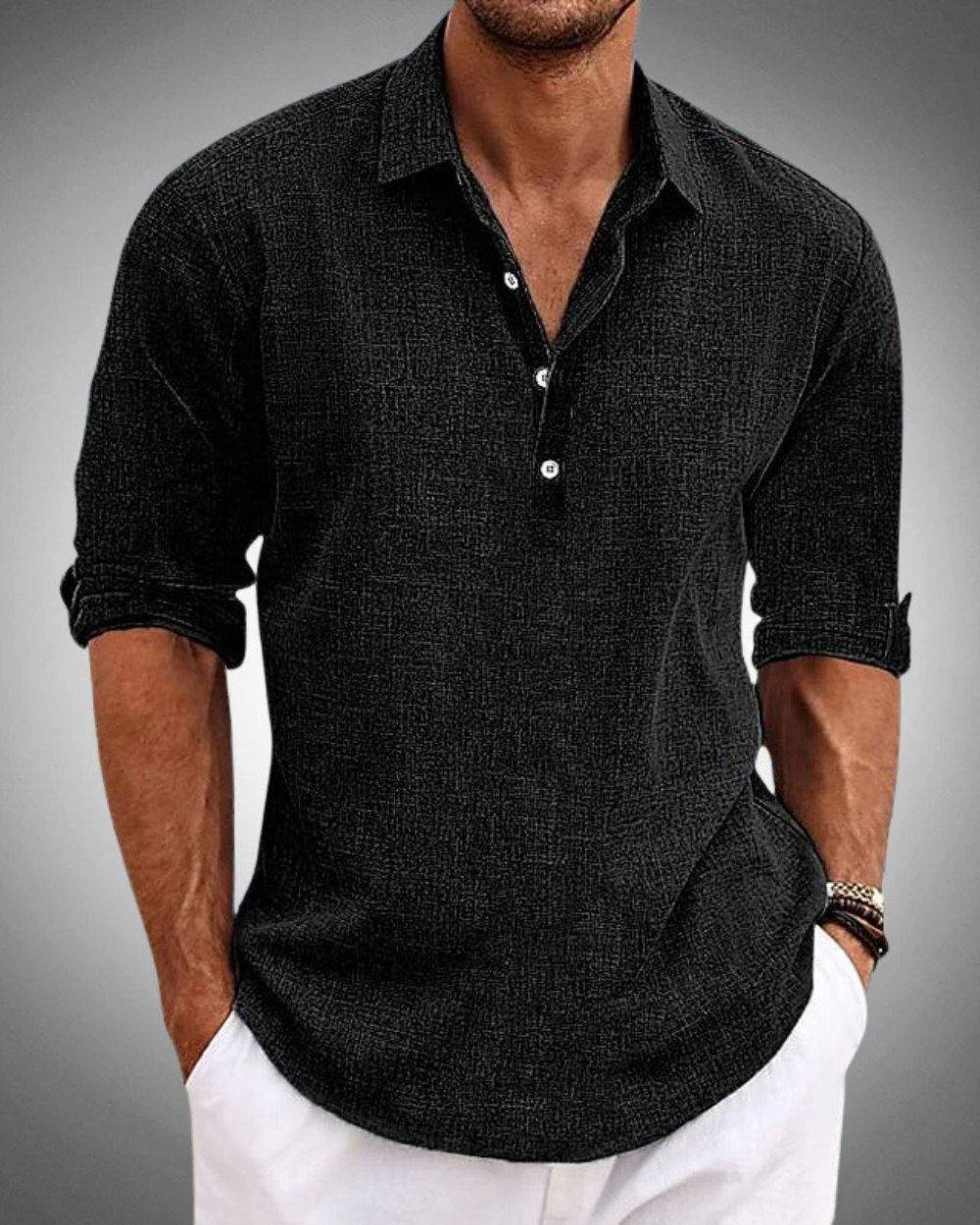 Gabriel™ | Chemise Klassique en Coton Sabbio