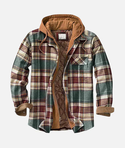 Franck | Veste à carreaux patchwork