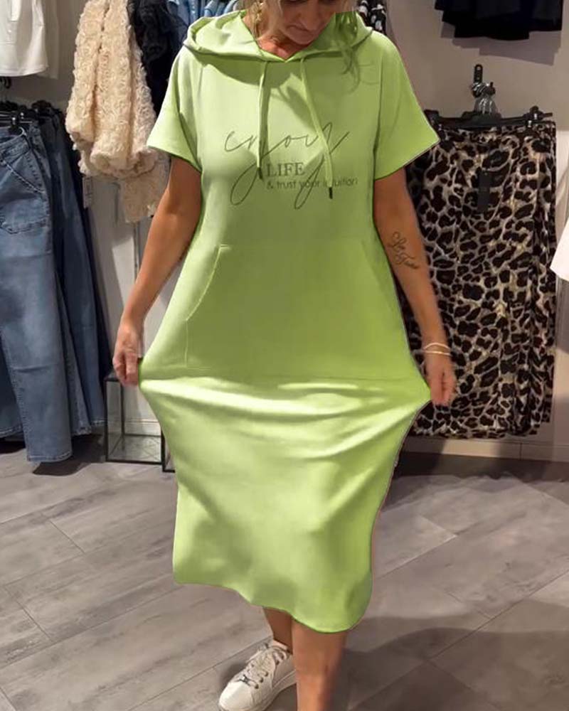 Léa™ | Robe à Capuche Décontractée