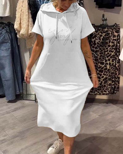 Léa™ | Robe à Capuche Décontractée