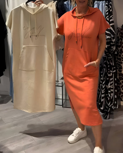 Léa™ | Robe à Capuche Décontractée