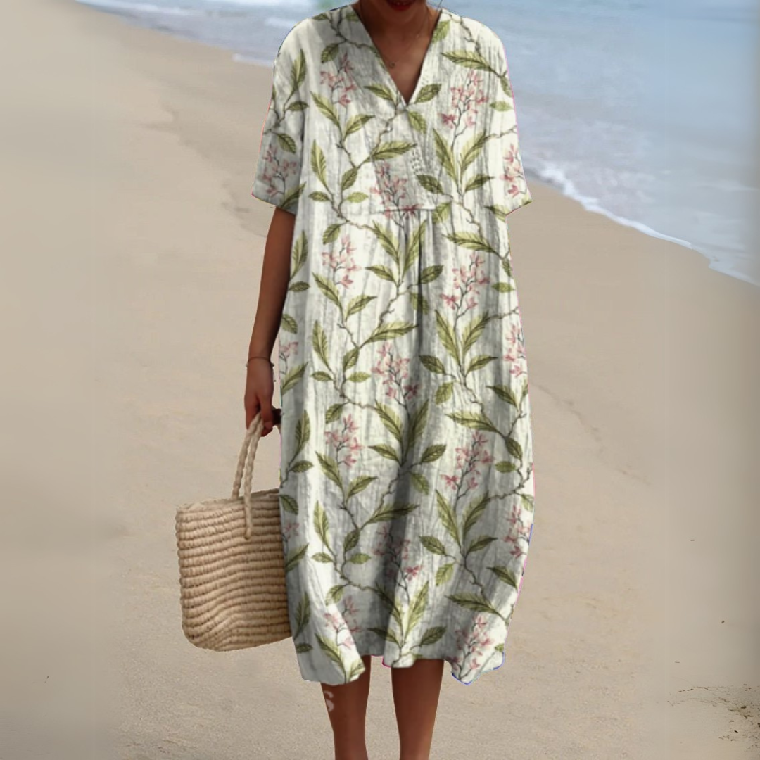 Nicole™ | Robe d'Été à Fleurs