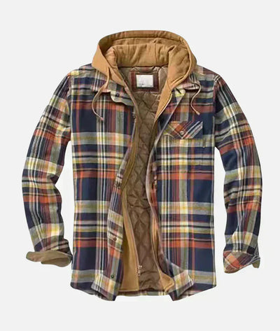 Franck | Veste à carreaux patchwork