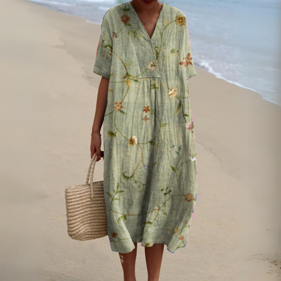 Nicole™ | Robe d'Été à Fleurs