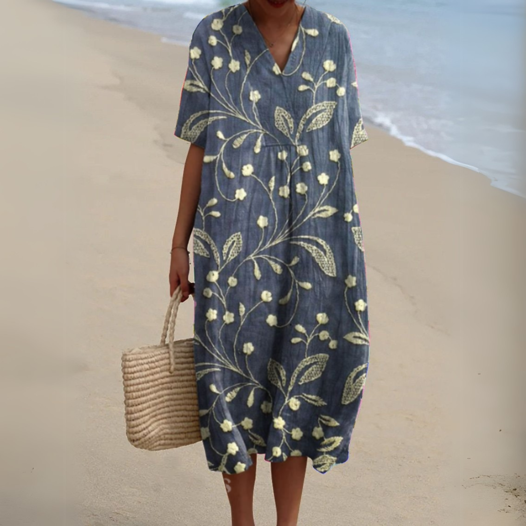 Nicole™ | Robe d'Été à Fleurs