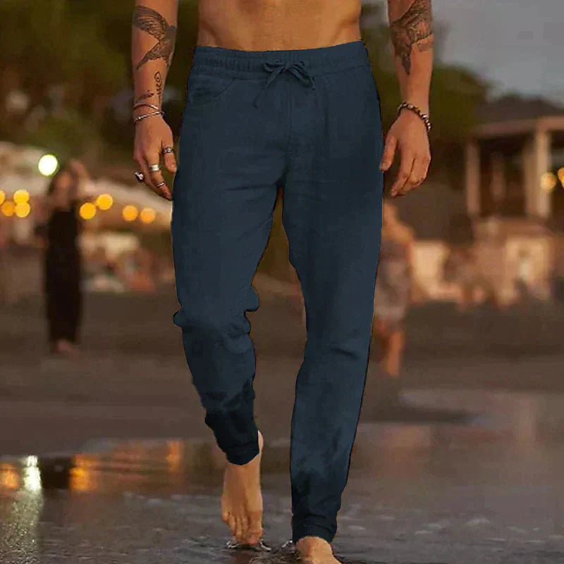 Noé™ | Pantalon de plage en lin