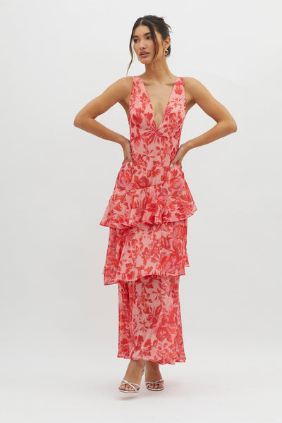 Faye™ | Robe Midi Bloom Shift