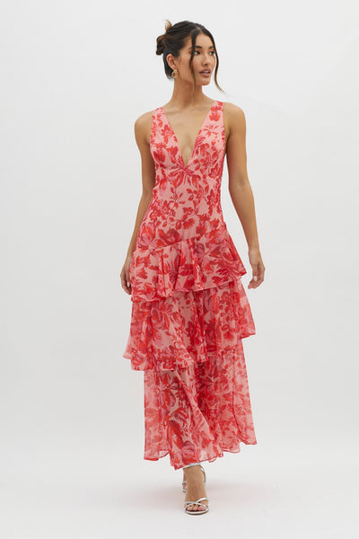 Faye™ | Robe Midi Bloom Shift