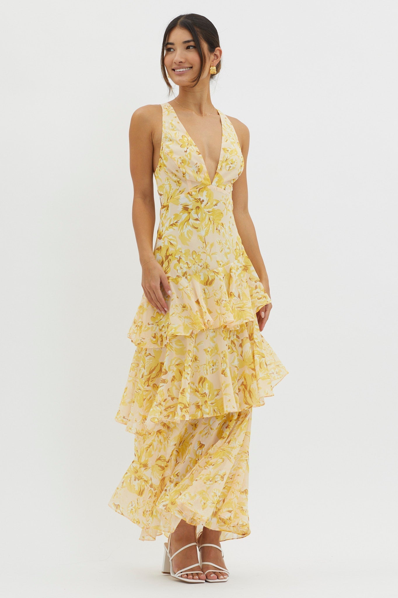 Faye™ | Robe Midi Bloom Shift