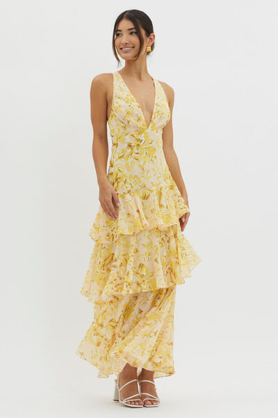 Faye™ | Robe Midi Bloom Shift