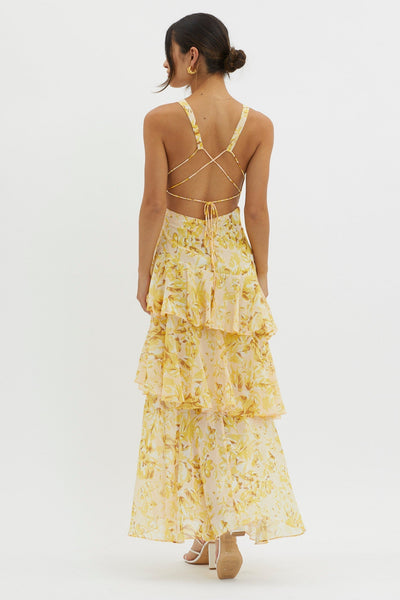 Faye™ | Robe Midi Bloom Shift