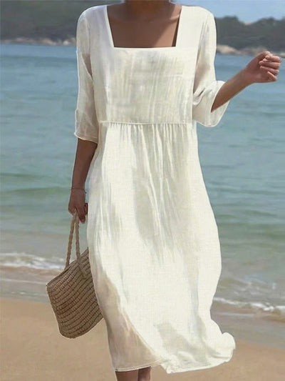 Mia™ | Robe en lin pour tous les jours
