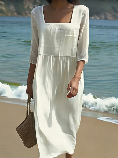 Mia™ | Robe en lin pour tous les jours