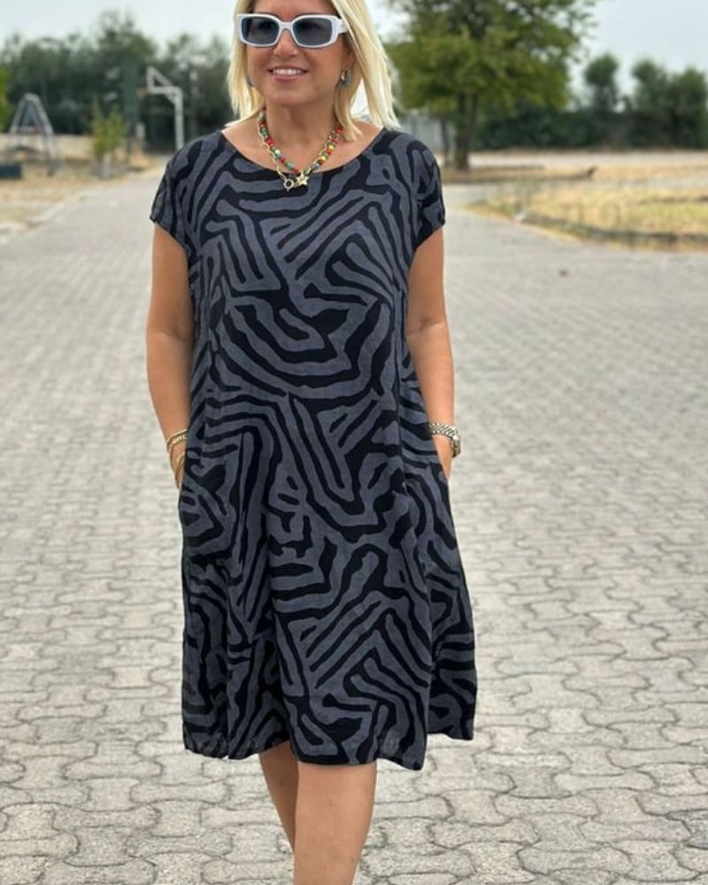 Isabelle™ | Robe d'été en lin décontractée